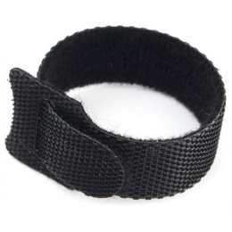 Cablexpert Хомуты-липучки на основе ленты Velcro® VT-200x11BK 200 x 11 мм, черные 12 шт.