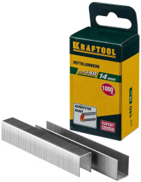 Скобы для степлера Kraftool 31680-14 серебристый