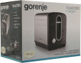 Тостер Gorenje T1100CLBK 860Вт черный