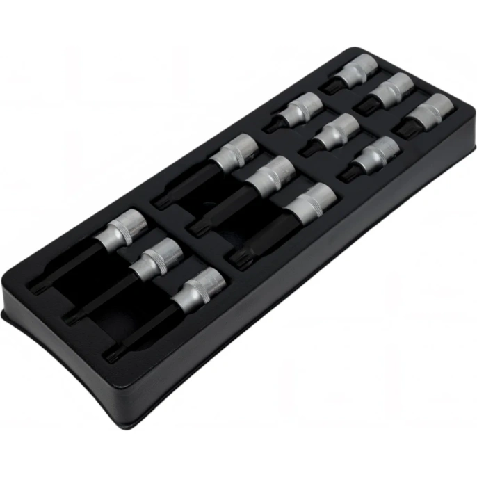 Набор торцевых насадок XZN 1/2" HONITON, 12 предметов IK-SKB400120M В0000000162056