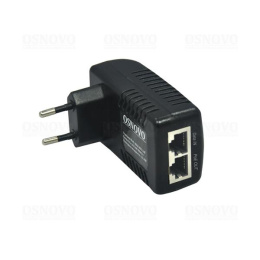 Инжектор PoE Osnovo Midspan-1/151GA 10/100/1000BASE-T 15.4Вт