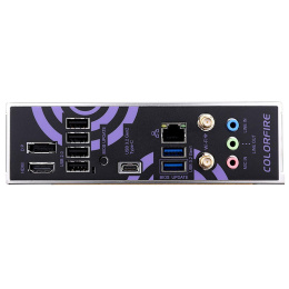 Материнская плата Colorful COLORFIRE B760M-MEOW WIFI D5 PURPLE B760, LGA1700, 4*DDR5, 1*PCIEx16, 1*PCIEx4, 3*M.2, 2*TypeC, 4*USB3.2Gen1, 6*USB2.0, 4*SATA3.0, 2.5G, DP, HDMI, M-ATX, RTL
