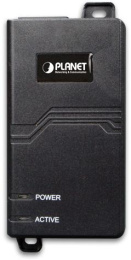 инжектор/ PLANET Single Port 10/100/1000Mbps Ultra POE Injector 60 Watts - w/internal power POE-173