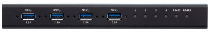 KVM-коммутатор ATEN US3344I-AT 4 x 4 USB 3.2 Gen 1 Industrial Hub Switch