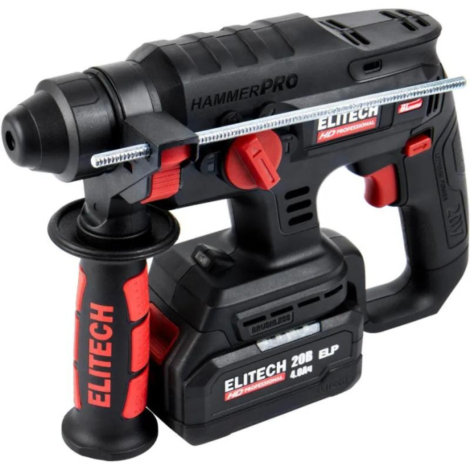 Перфоратор Elitech CRH 2022SL E2205.030.01 патрон:SDS-plus уд.:2.3Дж аккум. кейс в комплекте