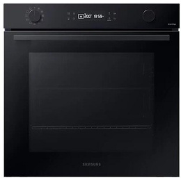 Духовой шкаф электрический Samsung NV7B41201AK/WT,  76л,  дверца с 2 стеклами,  черный