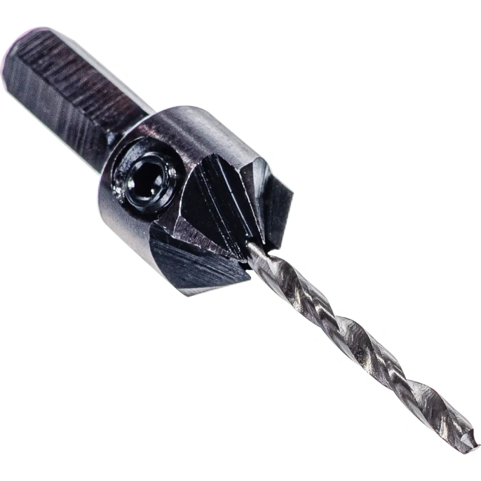 Сверло пилотное 2.38 мм с зенкером для шурупов 3 мм, размер №6 Gigant GT-062