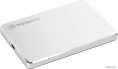 Внешний накопитель Transcend StoreJet 25C3S TS1TSJ25C3S 1TB HDD, USB 3.2 Gen1 (5 Гбит/с), 2.5", металл, цвет серебристый