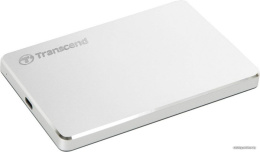 Внешний накопитель Transcend StoreJet 25C3S TS1TSJ25C3S 1TB HDD, USB 3.2 Gen1 (5 Гбит/с), 2.5", металл, цвет серебристый