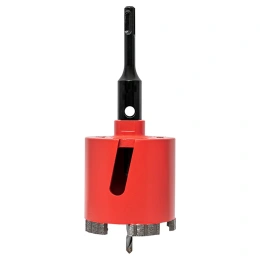 Коронка алмазная Turbo Fast Expert 82 мм, M16, Laser EKF dch-82-trb-m16