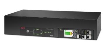 Автоматический стоечный переключатель APC Rack Automatic Transfer Switch, 2U, 32A, 230V, 2 IEC 309 IN, 16 C13, 2 C19 OUT, 50/60 Hz rep. AP4424, AP7724