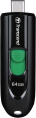 Флешка USB Type-C Transcend Jetflash 790C 64ГБ, USB3.0, черный [ts64gjf790c]