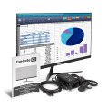 Монитор 21.5" ExeGate SmartView EP2207T (IPS LED Grade A+, FHD, 1920x1080@75Гц, 16:9, 250cd/m2, 1000:1, 178°/178°, 5ms, D-Sub, HDMI, FreeSync, Flicker-free, Low Blue Light, кабель HDMI 1.5м, VESA, регулировка наклона (tilt), черный) EX300130RUS