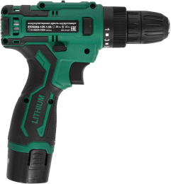 Дрель-шуруповерт Ovk Tools OTCS2AA-12V-1.5A 12Вт аккум. патрон:быстрозажимной