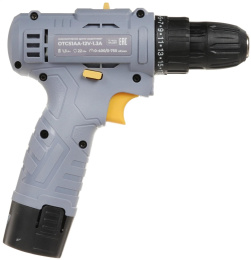 Дрель-шуруповерт Ovk Tools OTCS1AA-12V-1.3A аккум. патрон:быстрозажимной
