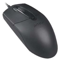 Мышь проводная A4TECH OP-730D, оптическая, USB, 1200dpi, черный