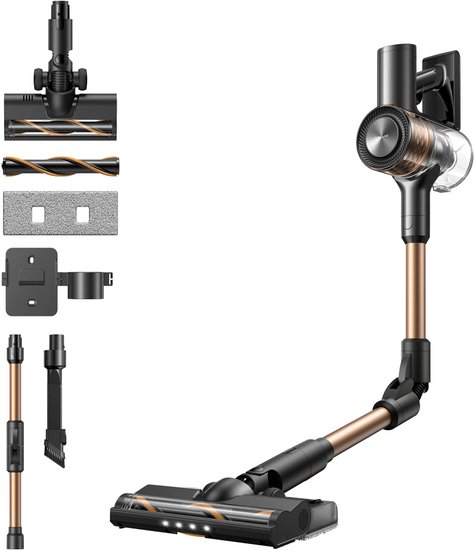 Беспроводной пылесос Dreame R10s Lite Cordless Vacuum Cleaner VRV80A сухая и влажная уборка, номинальная мощность: 250 Вт, мощность всасывания: 20 кПа, емкость аккумулятора: 6 х
