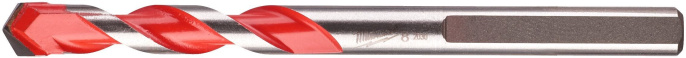 Сверло Milwaukee Премиум 8x100 4932471182 ударное, 3 грани на хвостовике, позволяют сверлить бетон, газобетонные блоки, каменную кладку, шифер и гранит