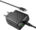Сетевое зар./устр. Hoco CS26A Article 45W 3A PD+QC+AFC универсальное черный PD45W