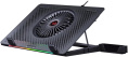 Подставка для ноутбука Redragon Ivy, 15.6", 360х250х55 мм, 2хUSB, вентиляторы 5 х 140 мм, 890г, черный [77905]