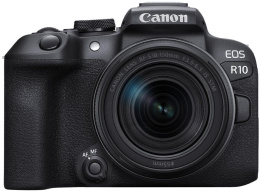 Беззеркальный фотоаппарат Canon EOS R10 kit RF-S 18-150/3.5-6.3 IS STM , черный [5331c016]