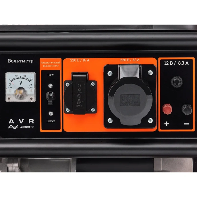 Бензиновый генератор Gigant (5,5 кВт; колёса и ручки) GGL-5500