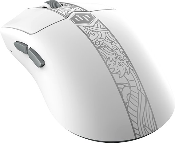 Мышь Дарк Проджект ME5 Pro Белый DP-ME5-2002 беспроводная, подключение: 2.4 GHz/Type-C, до 120ч работы, до 8000 Гц, 30000 dpi, 6 кнопок