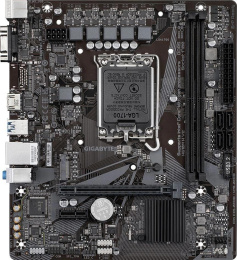 Материнская плата Gigabyte H610M H V2 Soc-1700 Intel H610 2xDDR5 mATX AC`97 8ch 7.1 GbLAN+VGA+HDMI