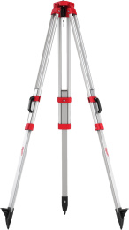 Штатив Milwaukee TRP160 4932493199 для лазерного нивелира, резьба 5/8", диапазон выдвижения до 1.6 м, плечевой ремень, алюминиевая рама и стальные ножки