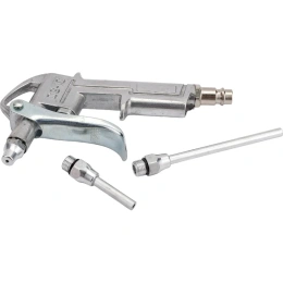Продувочный металлический пистолет с набором аксессуаров Pegas pneumatic 5109