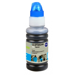 Чернила Cactus CS-EPT00S24A 103C C13T00S24A, для Epson, 70мл, голубой