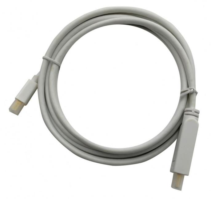 NONAME Кабель BEHPEX 1.2v miniDisplayPort m HDMI m 2м белый 1147361