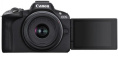 Беззеркальный фотоаппарат Canon EOS R50 kit RF-S 18-45mm IS STM , черный [5811c012]