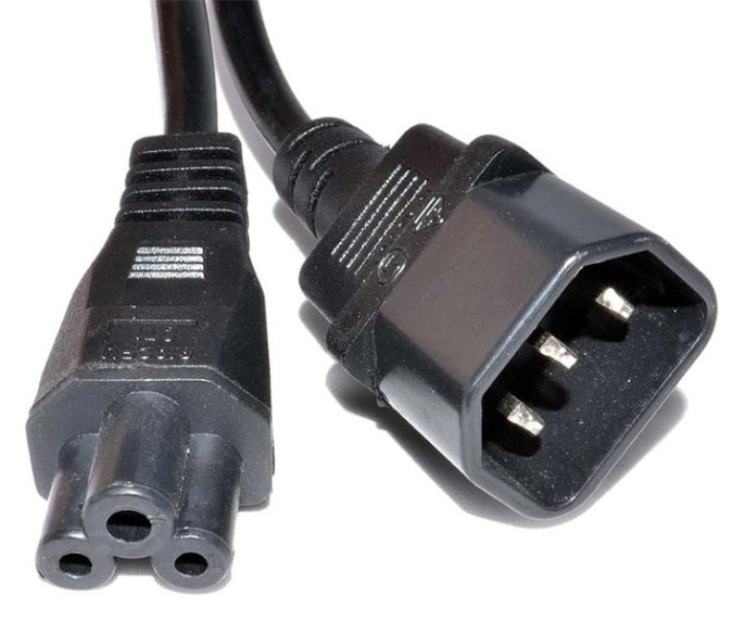 Кабель POWERCOM CABLE IEC 320 C14 TO C5,  IEC 320 C14-C5