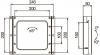 Кронштейн для телевизора Kromax VEGA-8, 15-42", настенный, наклон,  черный [24048]