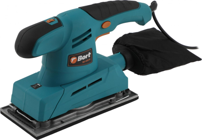 Вибро шлифовальная машина Bort BS-450-R 400Вт 93410105