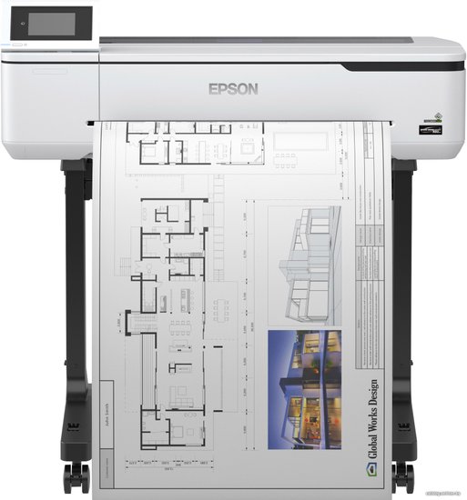 Принтер Epson SureColor SC-T3100 струйный широкоформатный цветной C11CF11302