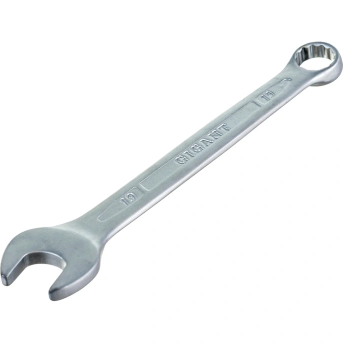 Комбинированный ключ 19мм Gigant, Сталь Cr-V, GCW19