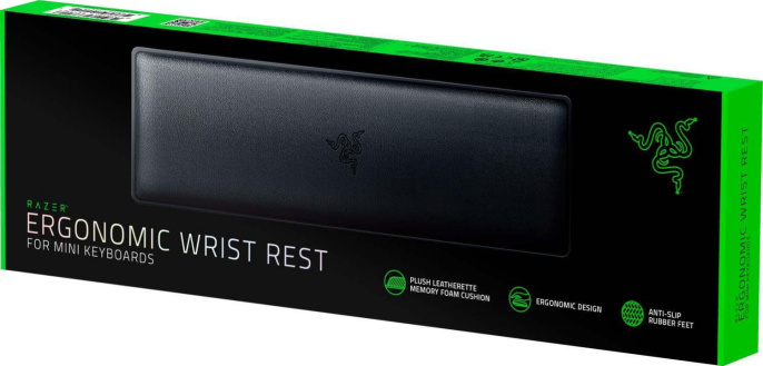 Подкладка для запястий Razer Ergonomic Wrist Rest for Mini Keyboards/ Razer Ergonomic Wrist Rest for Mini Keyboards (RC21-01720100-R3M1)