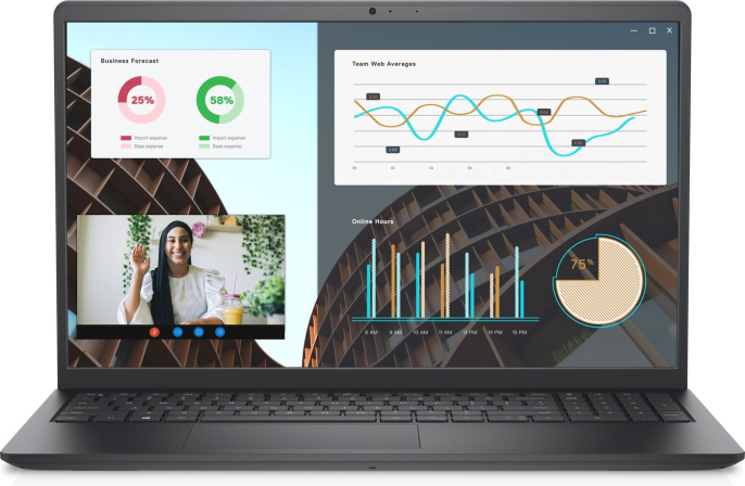 Ноутбук 15.6" FHD WVA DELL Vostro 3530 3530-3650-1 черный Core i3 1305U/ 8Gb/512Gb SSD/VGA int/Linux IDH5A91021Z/IDH5A9101RQ