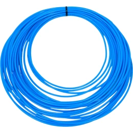 Пневмотрубка полиуретановая HIMPT 25 м pu95 4x2.5 мм 8 атм, голубая китай 00-00010131 (00-00019226)