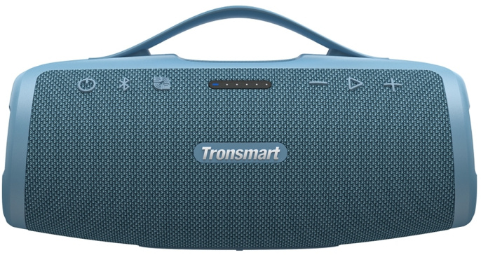 Портативная колонка Tronsmart Mirtune S100 Синий (беспроводная, Bluetooth 5.3, IPX7, водонепроницаемая, частотный диапазон: 50-20000 Гц, время зарядки: 4.5 часов)
