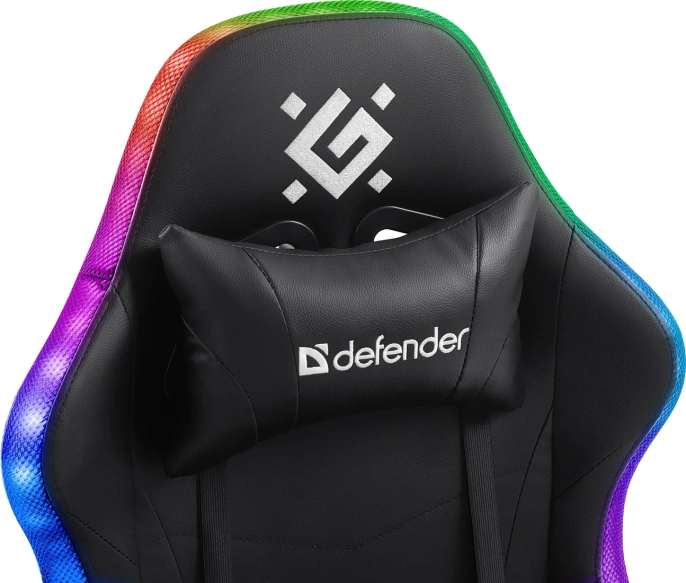 Defender Игровое кресло Factor X RGB,Черный,класс 2,PU 64045