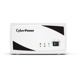 Инвертор для котла CyberPower SMP350EI 350VA/200W чистый синус, 0.28х0.22х0.25м., 2кг./ UPS CYBERPOWER SMP350EI 350VA/200W