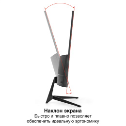 Монитор 23.8" 120 Гц ExeGate SuperView EH2407 (IPS LED Grade A+, FHD, 1920x1080@120Гц, 16:9, 250cd/m2, 1000:1, 178°/178°, 3-5ms, D-Sub, HDMI, FreeSync, Flicker-free, Low Blue Light, кабель HDMI 1.5м, VESA, регулировка наклона (tilt), черный) EX298353RUS