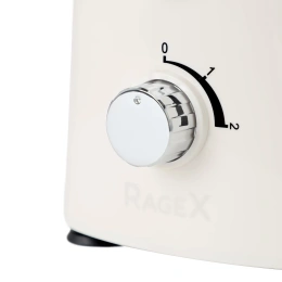 Электрическая соковыжималка RAGEX R1901-112, 2 скорости, 1.2 литра, 1400 Вт, парное молоко