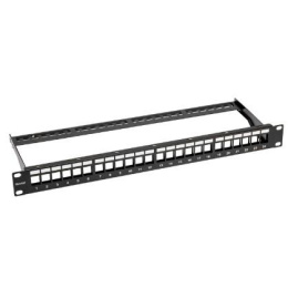 Rexant 02-0053 Панель коммутационная наборная 19", 1U, 24 порта, UTP