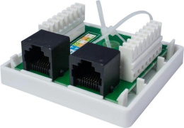 Модуль Suprlan 10-0310 информ.RJ45 кат.6 U/UTP черн.
