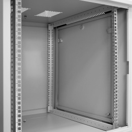 Шкаф телекоммуникационный 19" настенный 12U ExeGate EC-WM-12U.600.M.GREY 19”, 12U, 600x600x635mm ШхГхВ , передняя дверь металл, съемные боковые панели, пыле- и влагозащита IP23, светло-серый RAL 7035 EX298616RUS