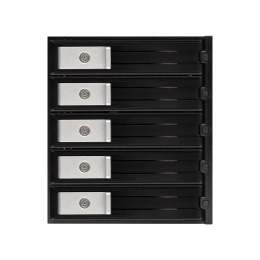 Корзина для HDD ExeGate HS535-12G (универсальная, на 5*3,5" SATA3/12G SAS HDD, занимает 3*5,25" отсека, RTL) EX289284RUS